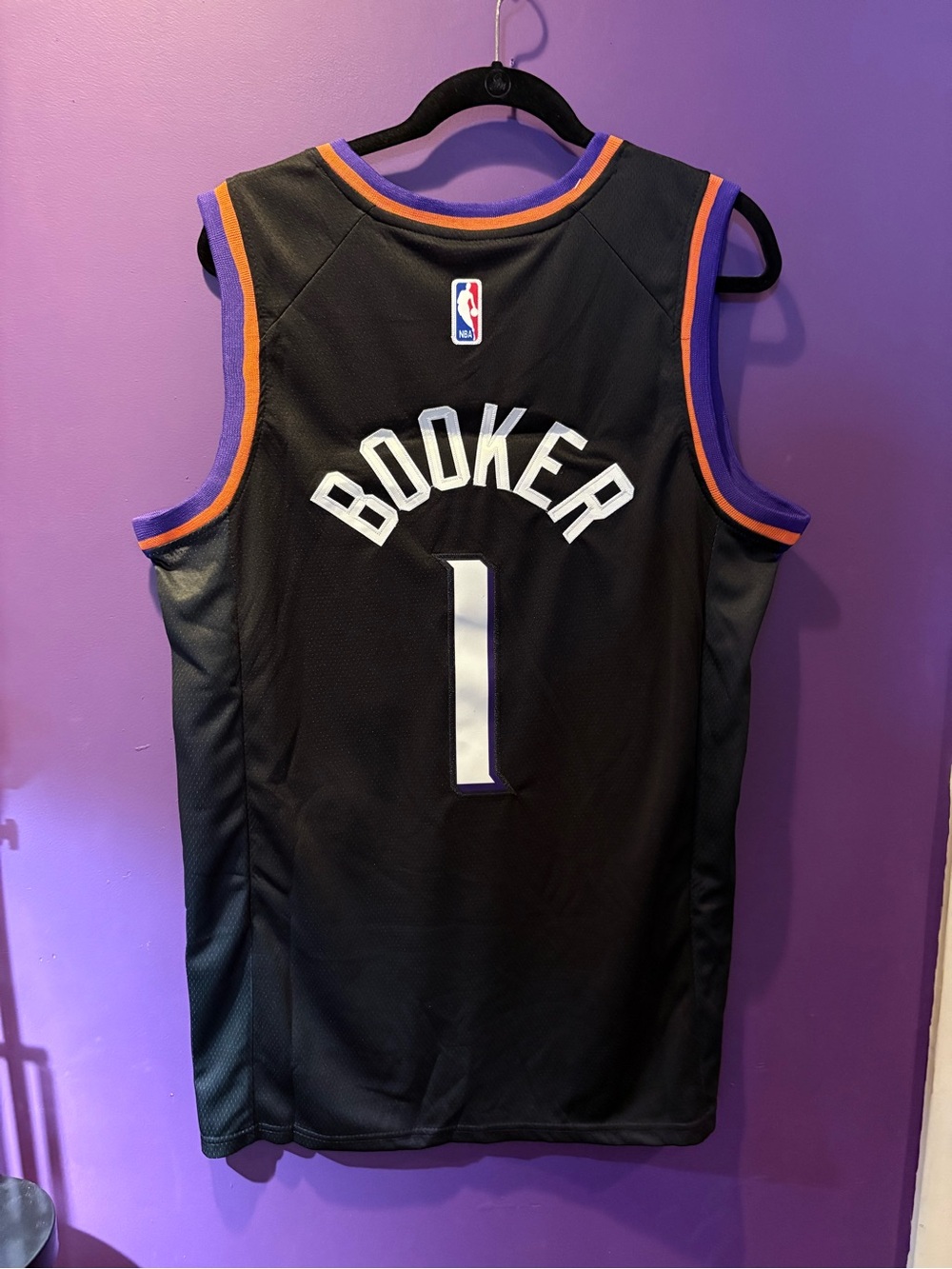Devin Booker #1 Jersey Swingman Tag